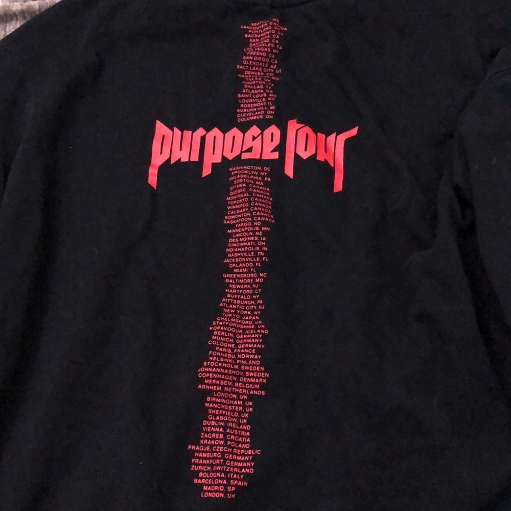 purpose world tour pullover